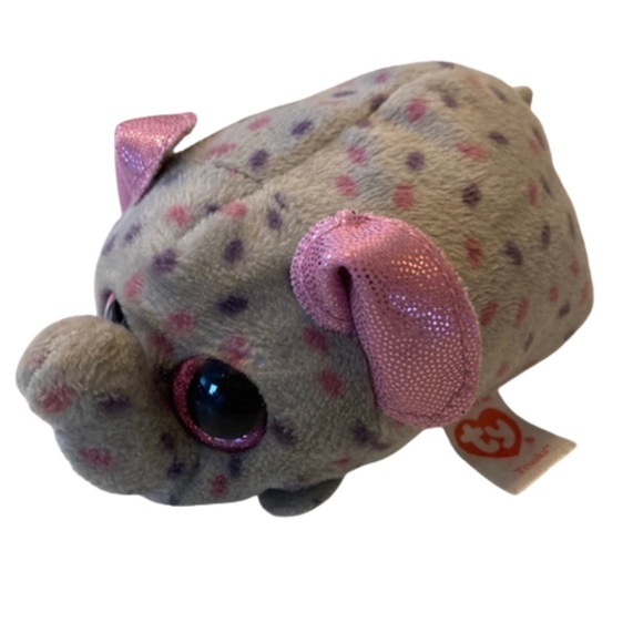 Ty Trunks The Elephant Teeny Tys Plush - Picture 1 of 7